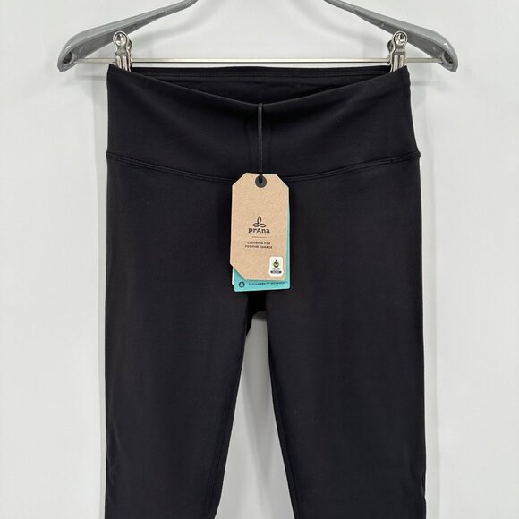 Prana Pillar Leggings in Black size XS Women's 28" Inseam Full Length NWT - Picture 2 of 7